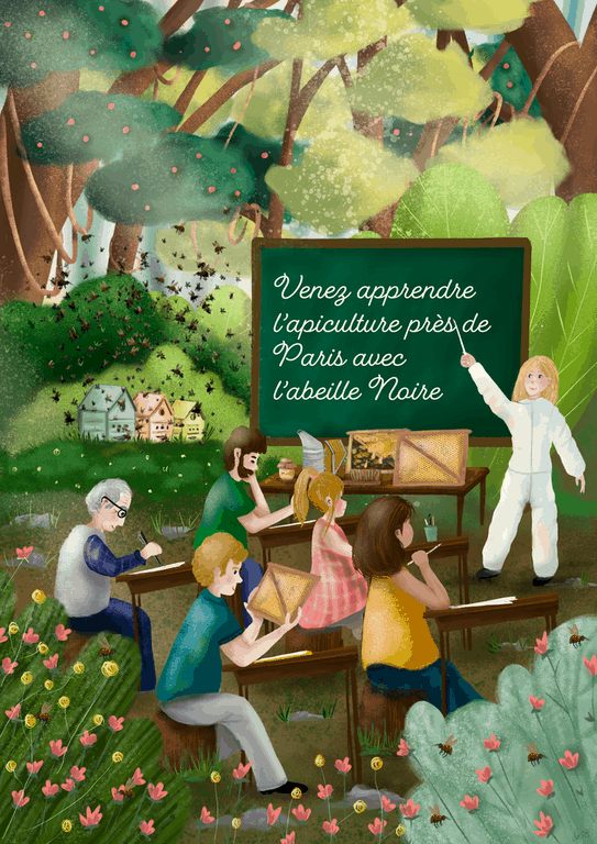 L'apiculture accessible proche de Paris ! Lucy présente l'école des abeille près de Paris